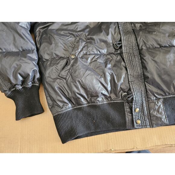 ALPHA INDUSTRIES Combat N-2B Short Waist Down Parka Black/Forest Green size 3XL - Picture 3 of 16